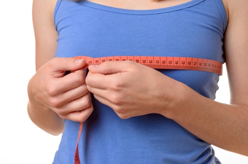 Checking Breast Size - Breast Reduction